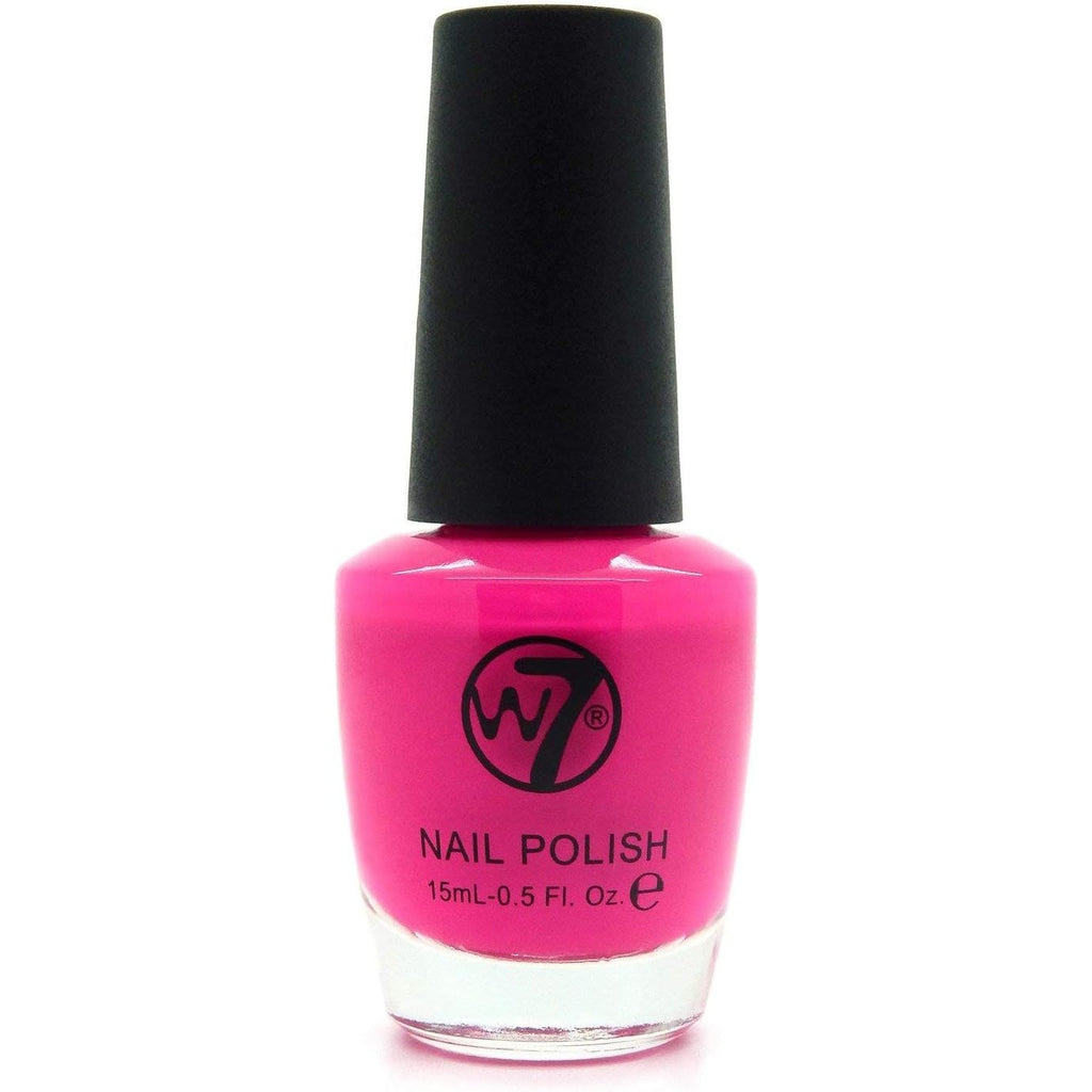 W7 Fluorescent Pink Nail Polish 15ml | Merthyr Tydfil | Why Not Shop Online