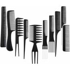 10 Pack Professional Hair Comb Set