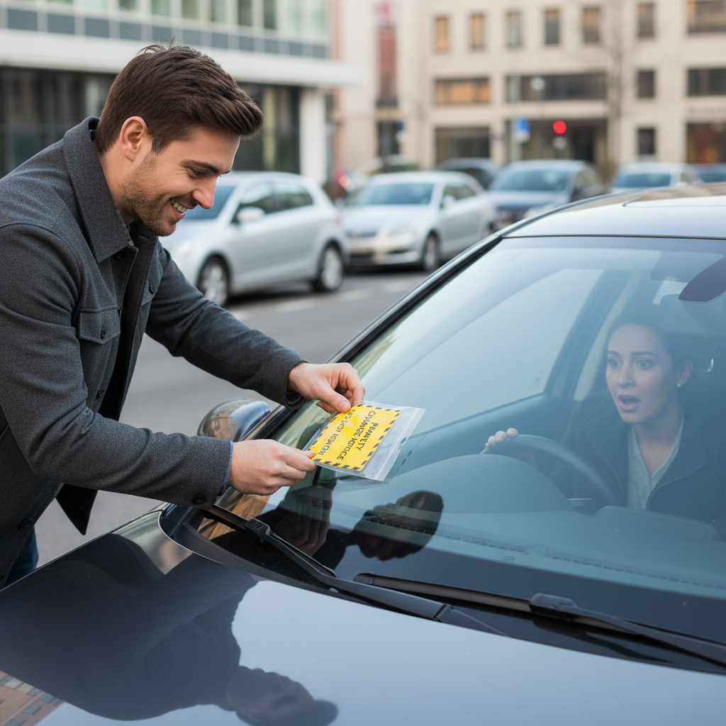 6 Realistic Looking Joke Parking Tickets With Plastic Covers | Merthyr Tydfil | Why Not Shop Online