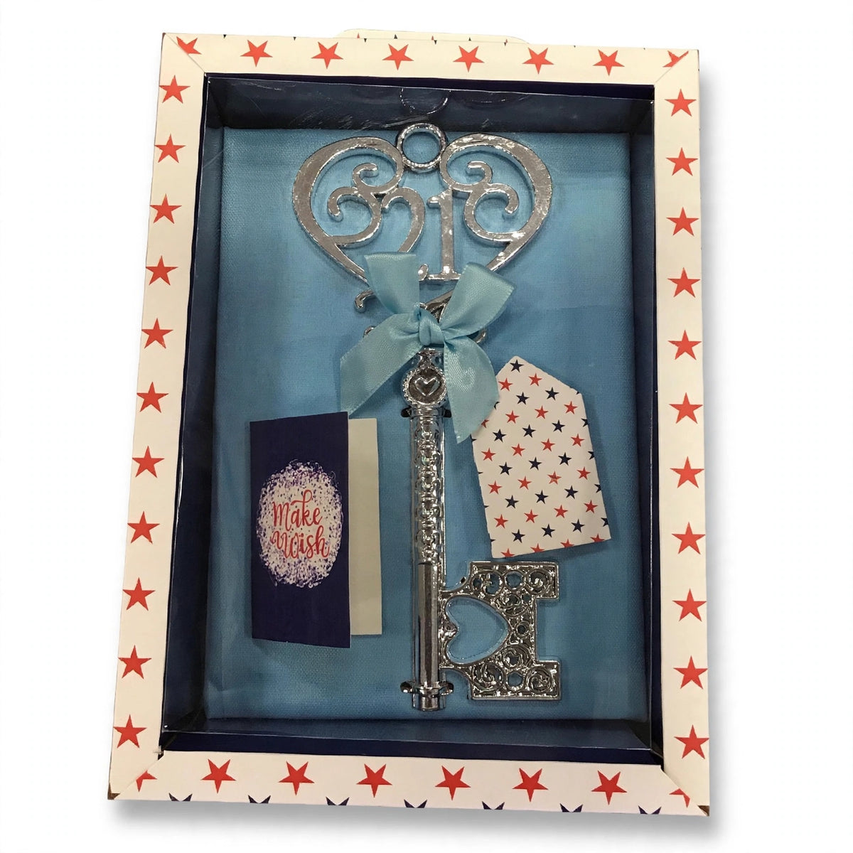 7 Inch Boxed Birthday Key for 21st Male in box