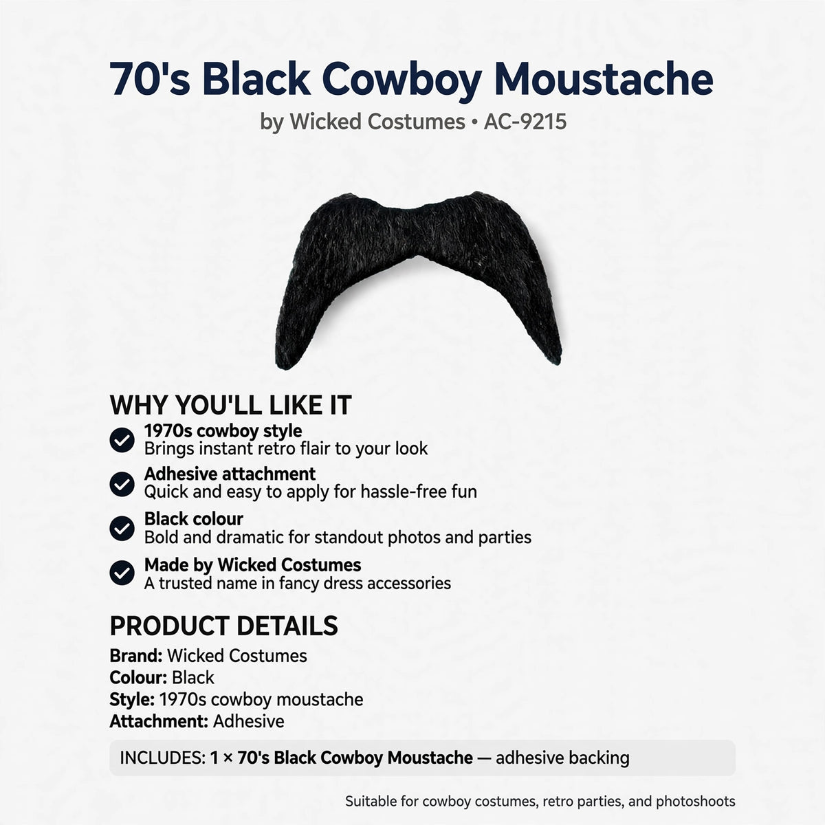 adhesive attachment for quick and easy application