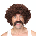 Wicked Costumes 1970s Brown Cowboy Moustache accessory