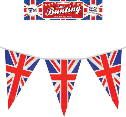 7m Union Jack Pennant Bunting | Why Not Shop