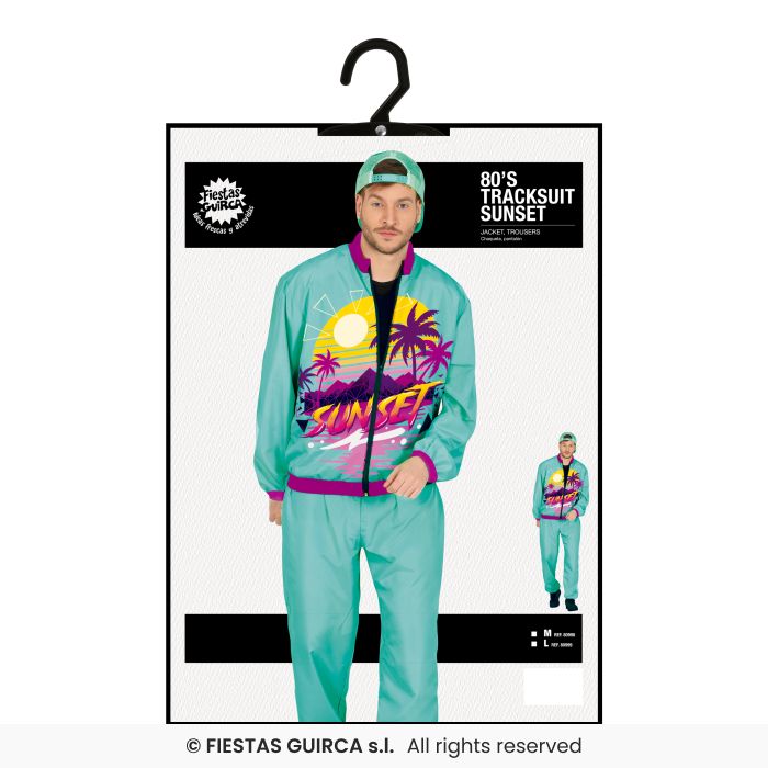 Mens 90s Tracksuit Large