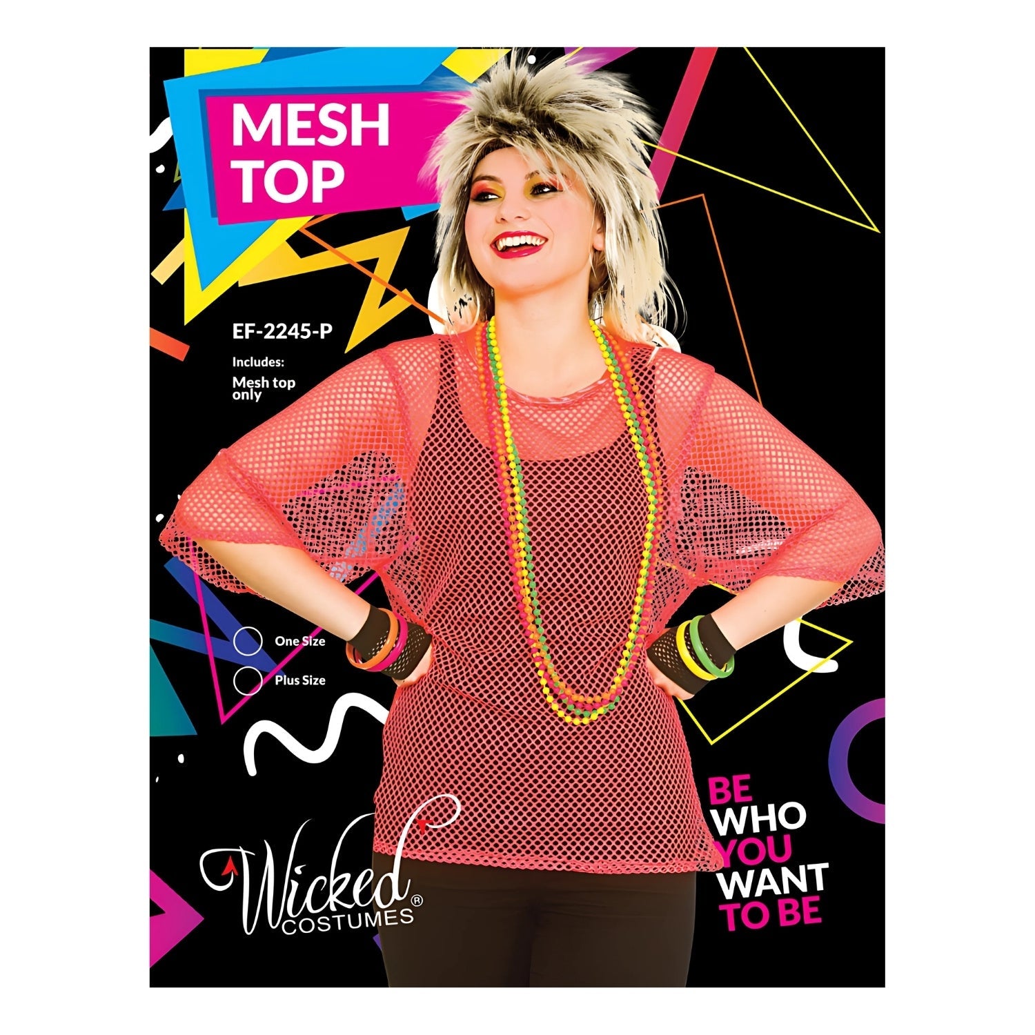 80's Mesh Tops - Neon Pink | Why Not Shop