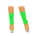 Wicked Costumes 1980s neon green leg warmers