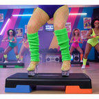 Wicked Costumes 80s Neon Green Leg Warmers - Retro Dance Accessory - Why Not Shop