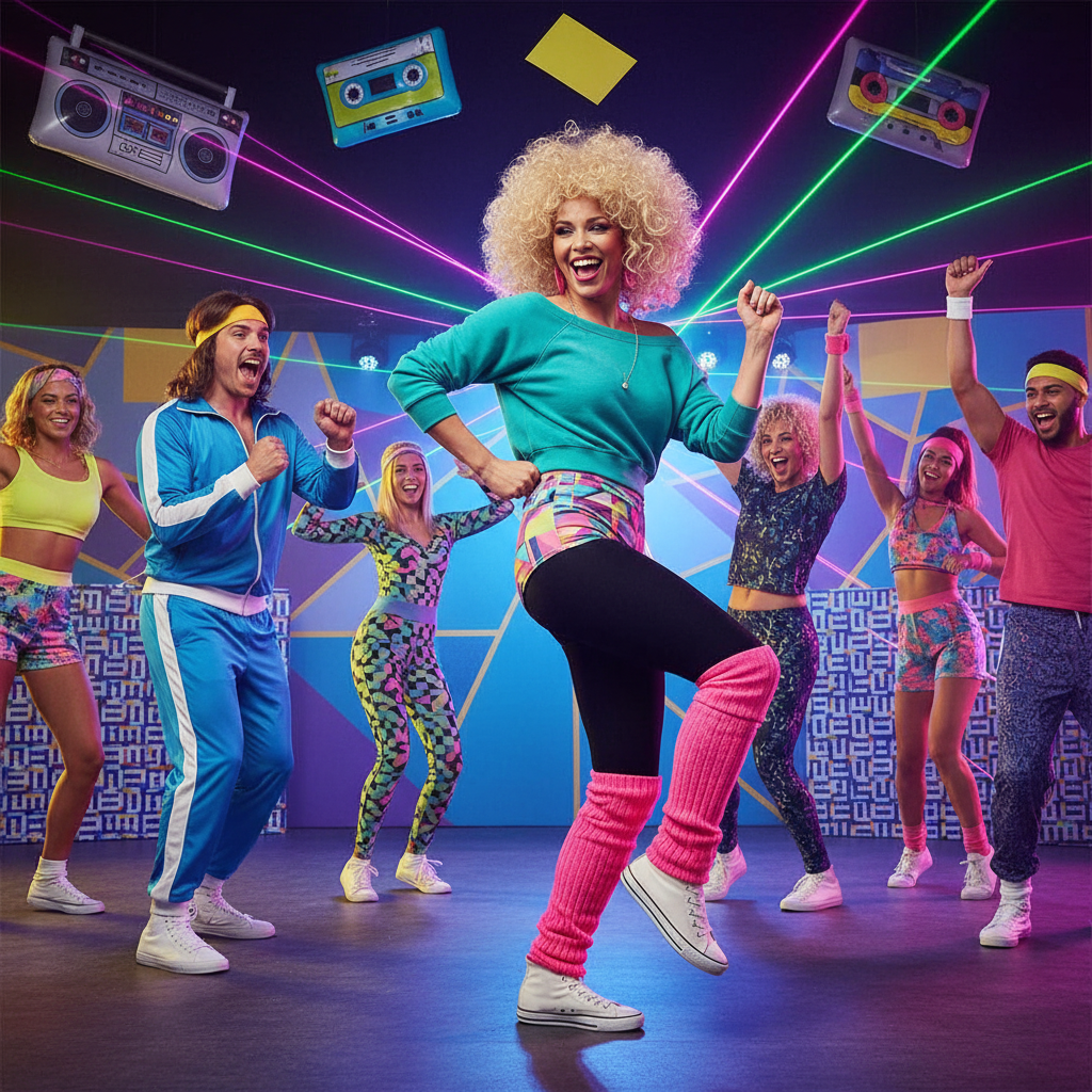 80s Neon Pink Leg Warmers | Merthyr Tydfil | Why Not Shop Online