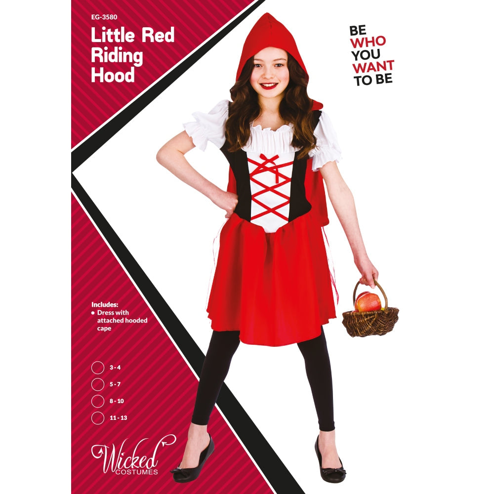 Girls Little Red Riding Hood Costume | Merthyr Tydfil | Why Not Shop Online