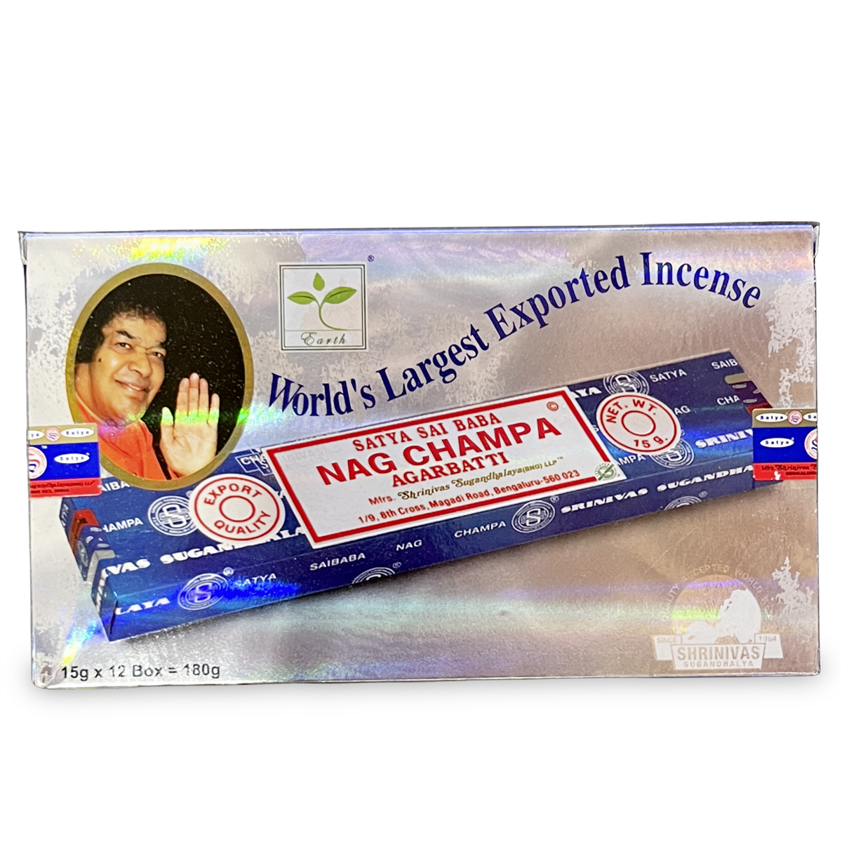 Satya - Sai Baba Original Authentic Nag Champa Sticks - 15g | Merthyr Tydfil | Why Not Shop Online