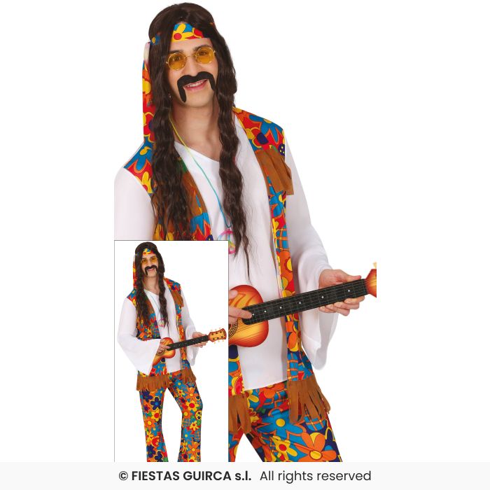 Adults Flower Hippie Costume Medium