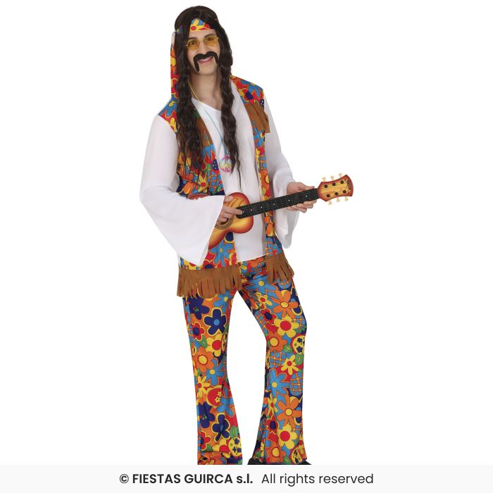 Adults Flower Hippie Costume Medium