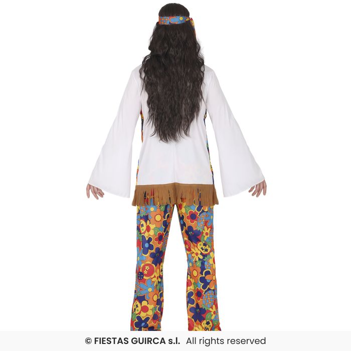Adults Flower Hippie Costume Medium