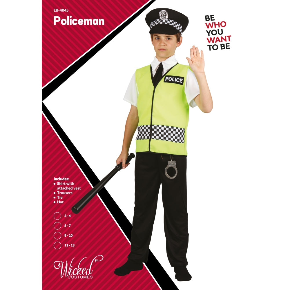 Childrens Police Officer Costume | Merthyr Tydfil | Why Not Shop Online