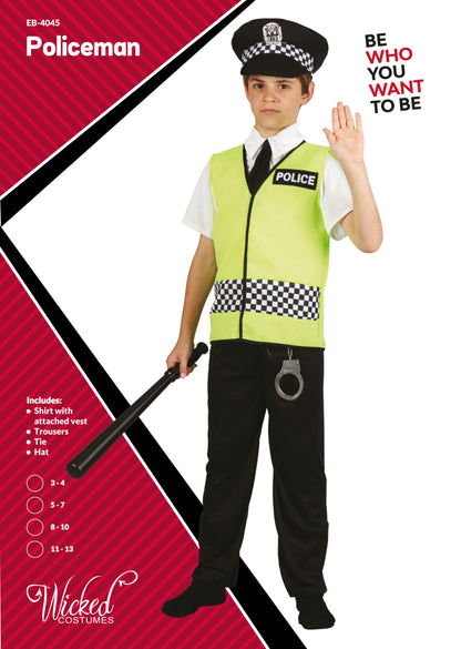 Childrens Police Officer Costume | Merthyr Tydfil | Why Not Shop Online