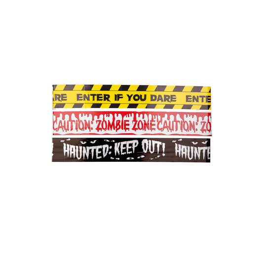 3 Pack Halloween Caution Tape