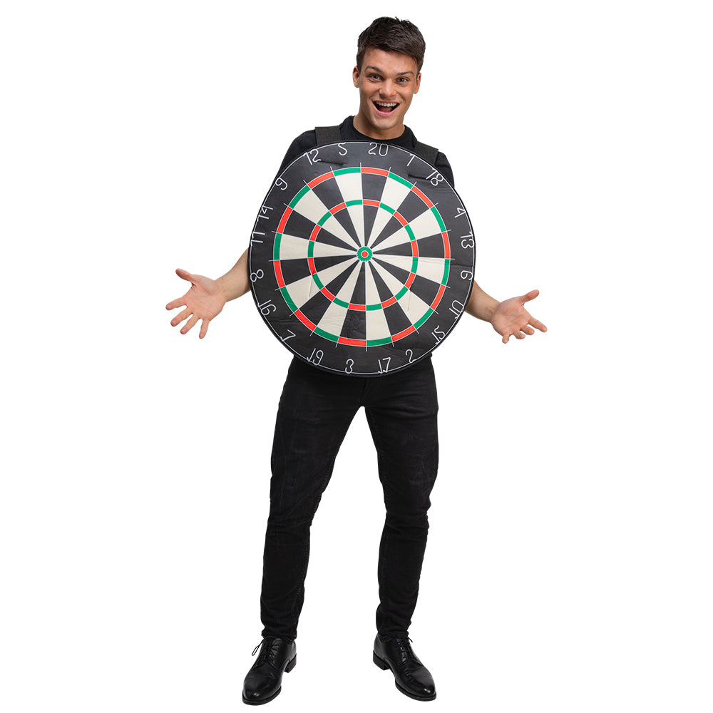 Funny Dart Board Fancy Dress Costume Unisex One Size Fits Most | Merthyr Tydfil | Why Not Shop Online