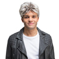 George Michael 1980s Silver Wig