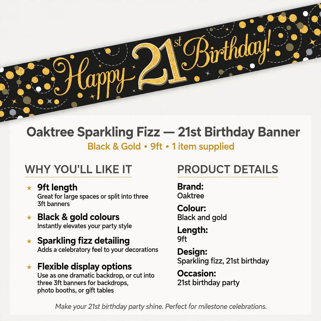 Banner can be used as one 9ft backdrop or cut into three 3ft sections for flexible display