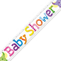Multi-Colour Baby Shower Elephants Banner 9ft