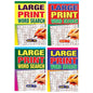 A5 Large Print Word Search Books Assorted Designs | Merthyr Tydfil | Why Not Shop Online