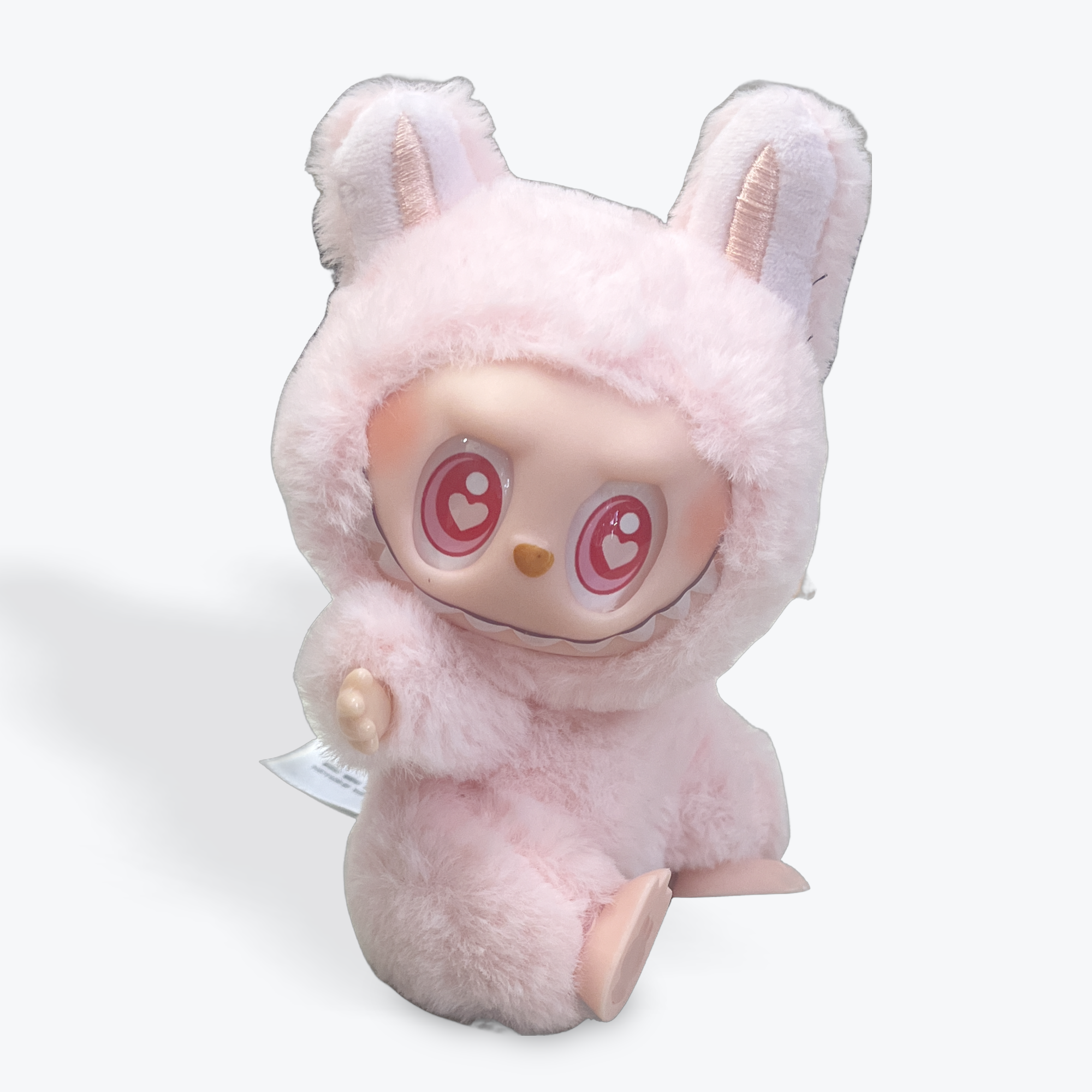New Labubu Has A Seat And Macaron Vinyl Face Doll Backpack Decorated Pendant Pink | Merthyr Tydfil | Why Not Shop Online