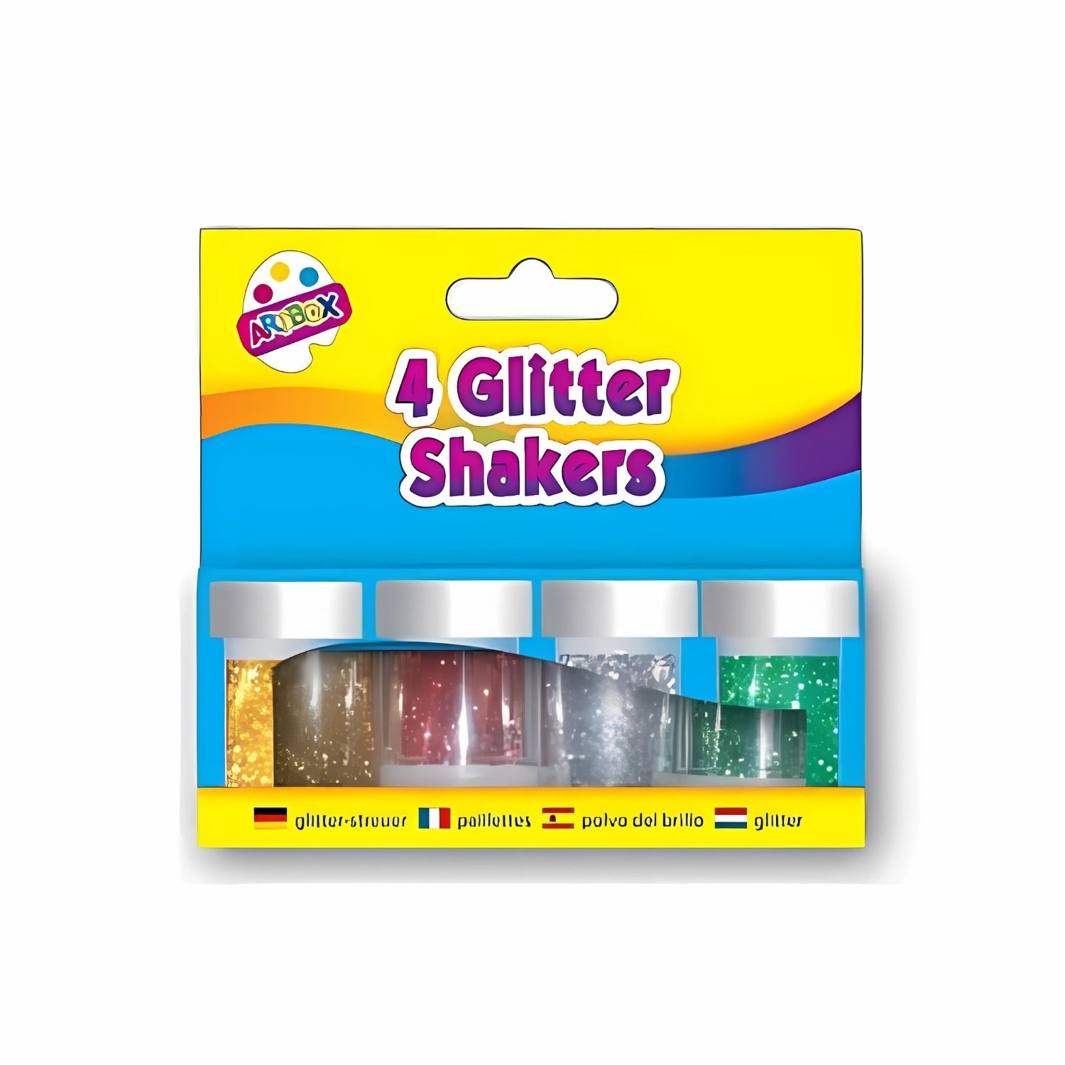 ARTBOX - Glitter Shakers 8g - 4 Pack Assorted Colours | Why Not Shop