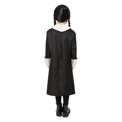 Addams Family Girls Wednesday Fancy Dress Costume Large Age 10-12 Years | Merthyr Tydfil | Why Not Shop Online