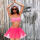 Adult Female Neon Pink Tutus 3 Layers 35cm | Why Not Shop