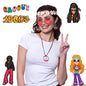 Adult Womens Hippie Fancy Dress Kit | Why Not Shop