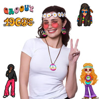 Adult Womens Hippie Fancy Dress Kit | Why Not Shop