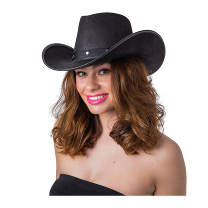 Adults Black Texan Cowboy Fancy Dress Hats | Merthyr Tydfil | Why Not Shop Online