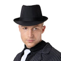 Adults Black Trilby Hats - Why Not Shop