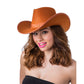 Adults Brown Texan Cowboy Fancy Dress Hats | Why Not Shop