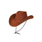 Adults Brown Texan Cowboy Fancy Dress Hats | Why Not Shop