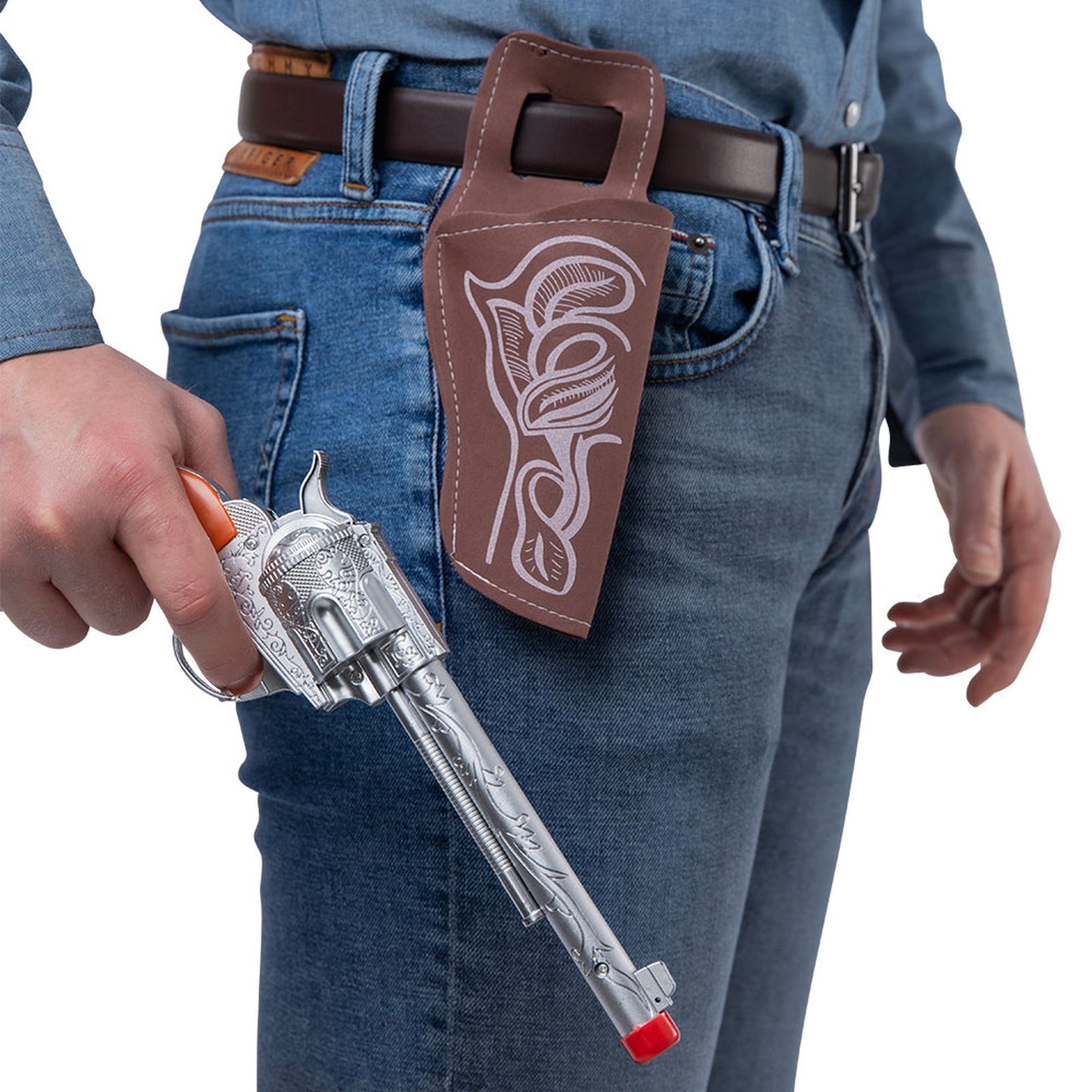 Adults Fancy Dress Cowboy Gun And Holster | Merthyr Tydfil | Why Not Shop Online