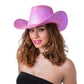 Adults Texan Cowgirl Hats Pink Iridescent | Why Not Shop