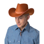 Adults Brown Texan Cowboy Hats