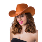 Adults Brown Texan Cowboy Hats