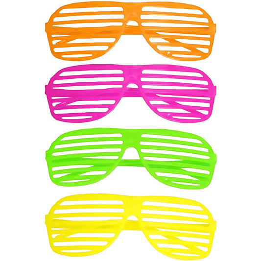 Adults Shutter Glasses Neon Colours | Why Not Shop