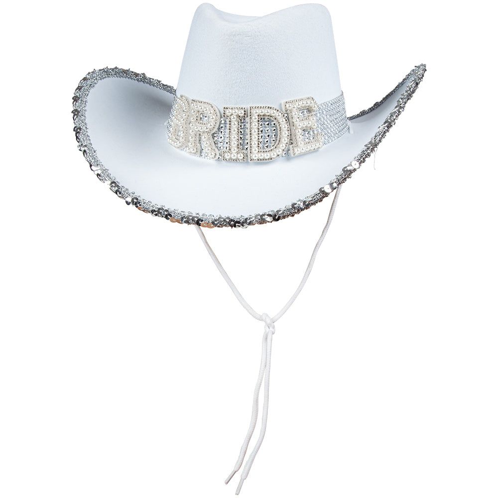 Adults Texan Bride Cowgirl Hats White | Merthyr Tydfil | Why Not Shop Online