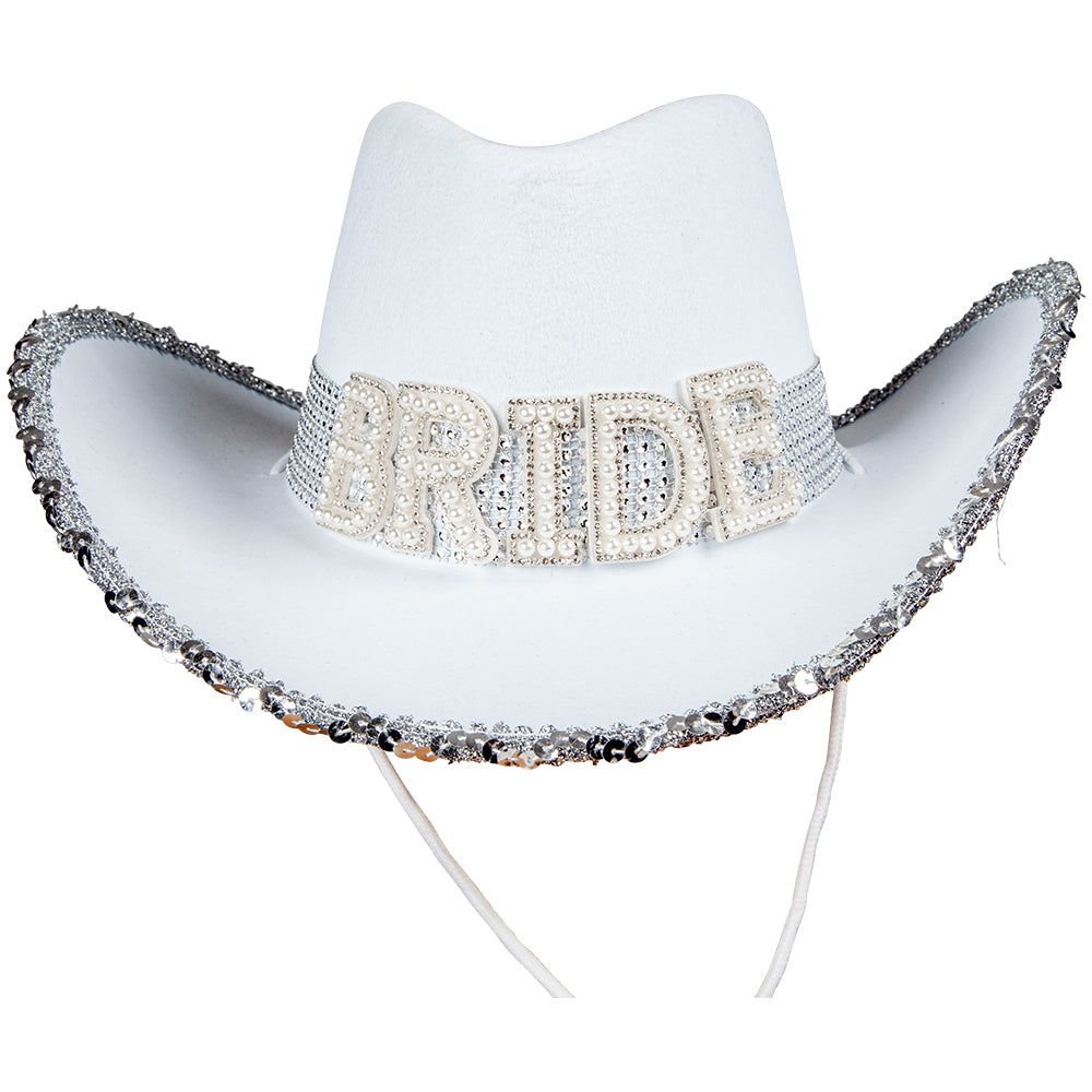 Adults Texan Bride Cowgirl Hats White | Merthyr Tydfil | Why Not Shop Online