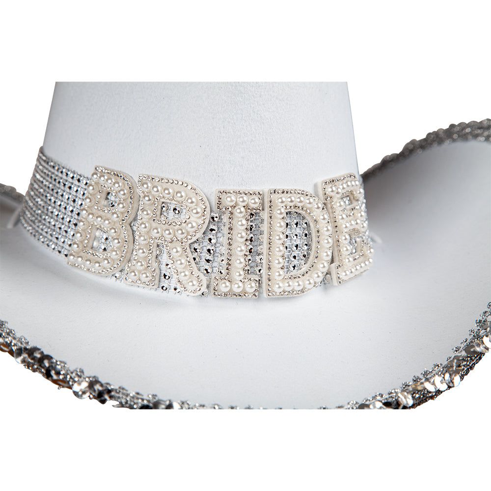 Adults Texan Bride Cowgirl Hats White | Merthyr Tydfil | Why Not Shop Online