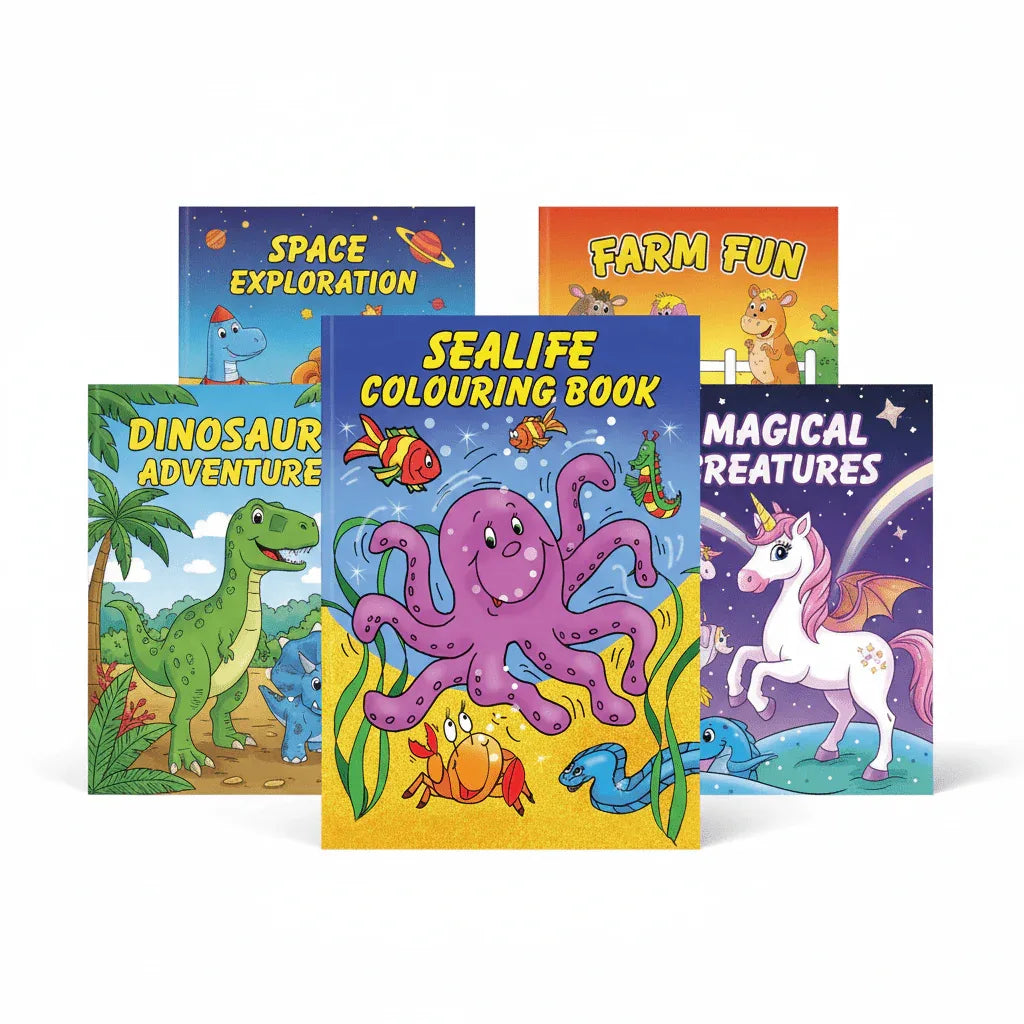 WF Graham Kids Premium Coloring Books - 24-Pack Creative Gift Set - Why Not Shop