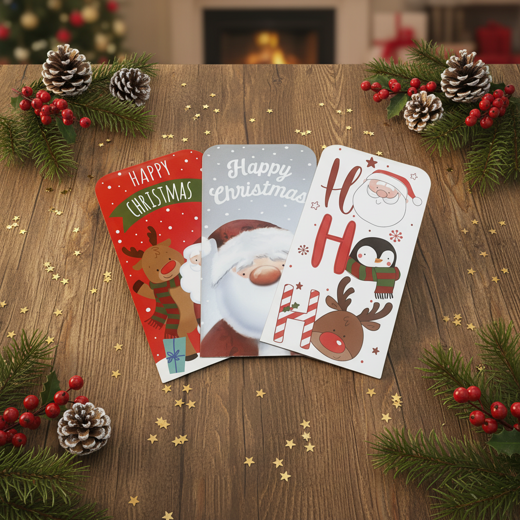 Assorted Traditional Christmas Money Card Wallets | Merthyr Tydfil | Why Not Shop Online