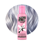 Crazy Color Silver Semi-Permanent Hair Dye 100ml