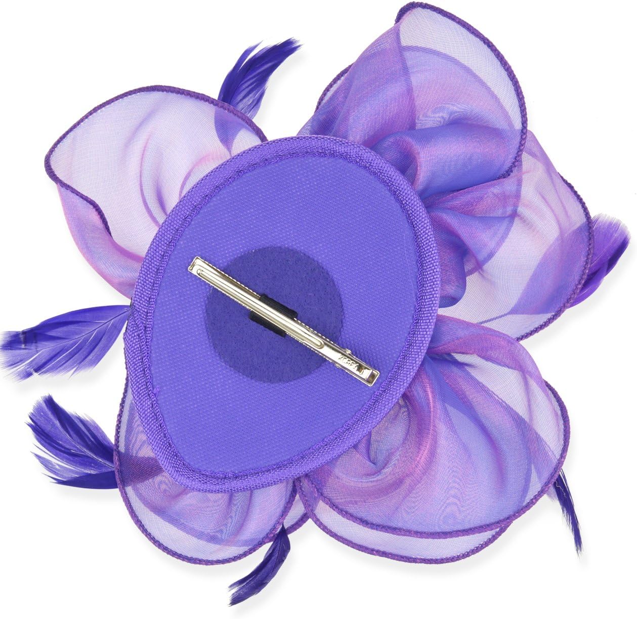 Womens Purple Fascinator With Feathers on a Headband and a Clip | Merthyr Tydfil | Why Not Shop Online