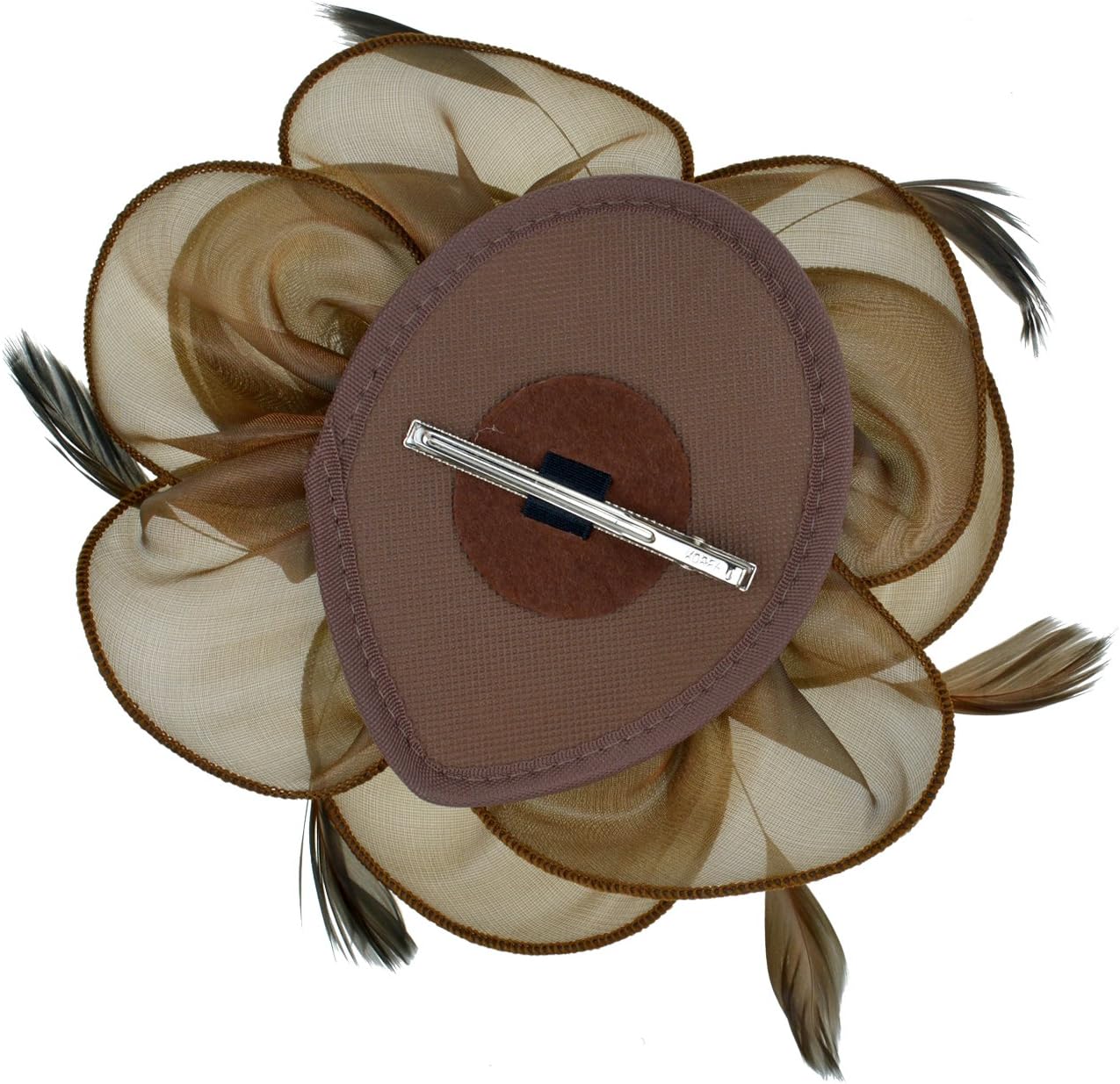 Womens Brown Fascinator With Feathers on a Headband and a Clip | Merthyr Tydfil | Why Not Shop Online