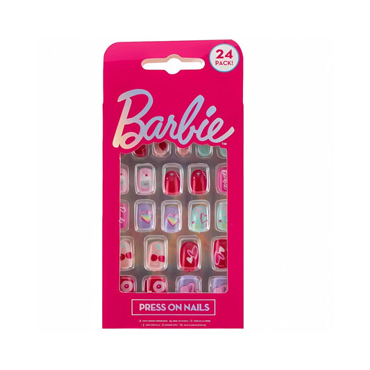 Barbie Press On False Nails For Girls Pack of 24 | Merthyr Tydfil | Why Not Shop Online