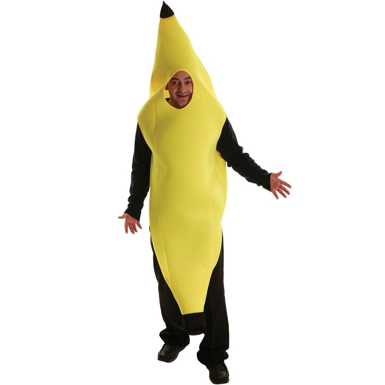 Barmy Banana Adults Funny Fancy Dress Costume One Size Fits Most | Why Not Shop